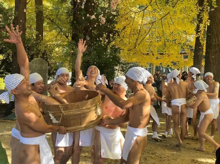 有氏神社の盤台祭り