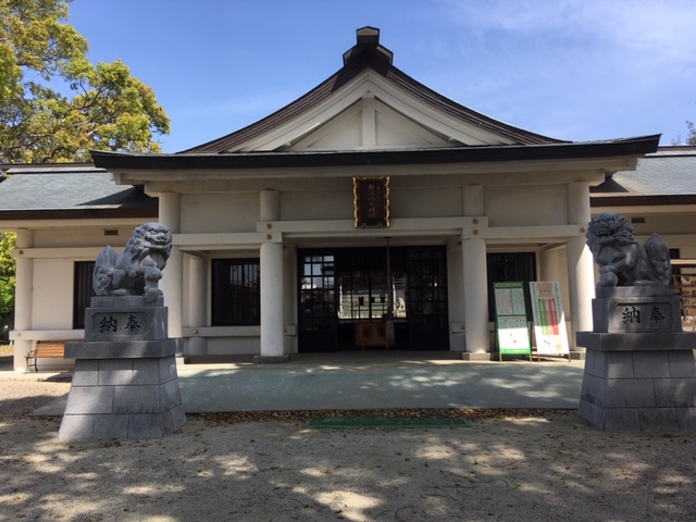 都波岐奈加等神社 拝殿